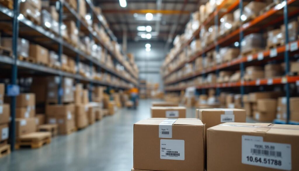 etiquetas adhesivas almacen gestion inventario