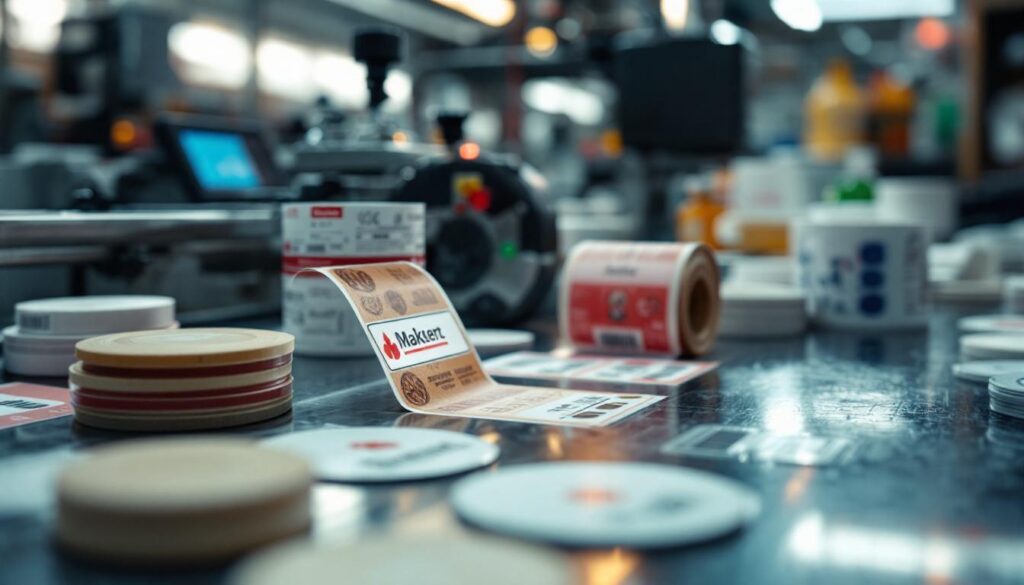 fabricacion etiquetas adhesivas identificacion productos