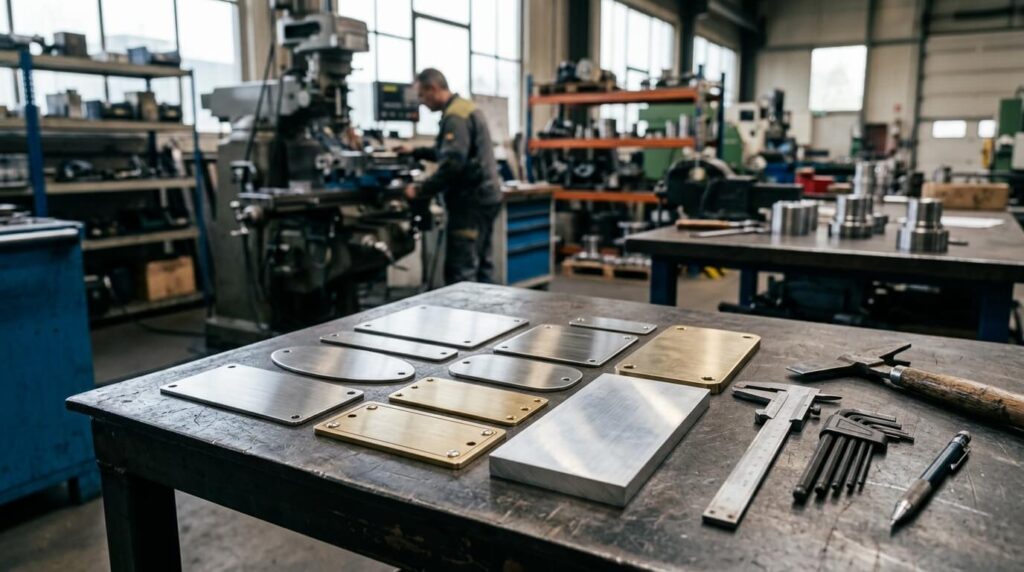 placas de identificacion industrial